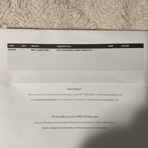 Marc Jacob Collection All In One Quilted Leather Wallet Crossbody - Picture 9 of 13